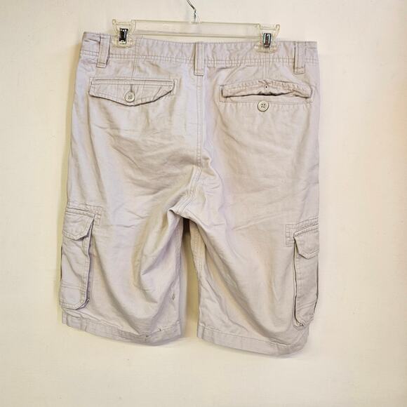 Guess Cargo Shorts Size 32 Khaki Outdoors Gorpcore Utility - Picture 4 of 13
